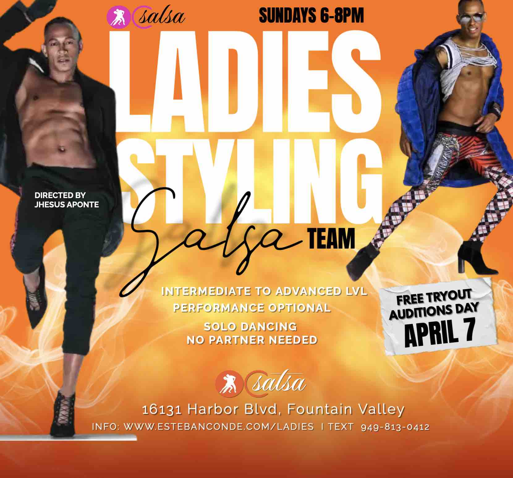 OC Salsa Ladies Team w/ Jhesus Aponte